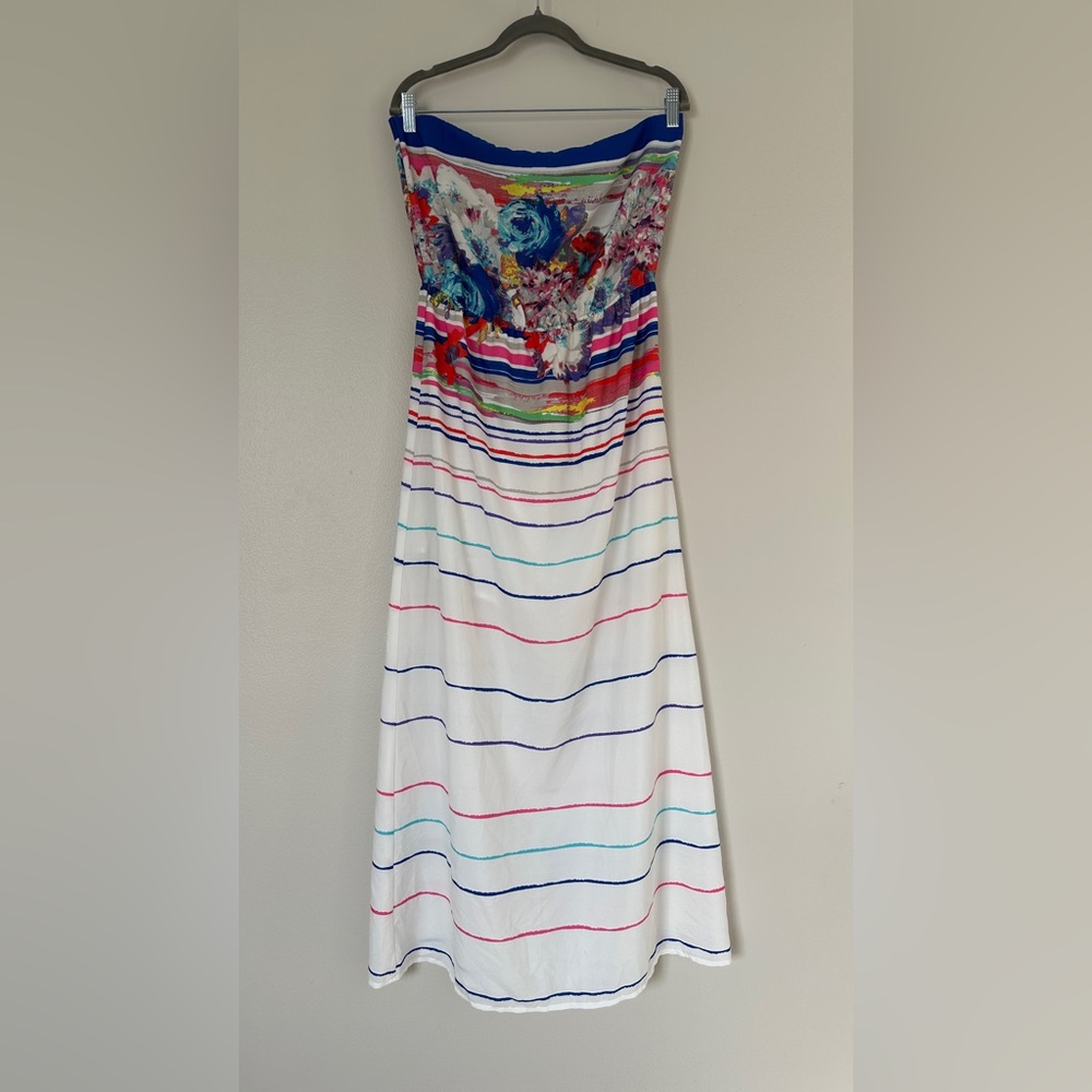 GLAM Strapless Maxi Dress | Size S | Summer 🌸